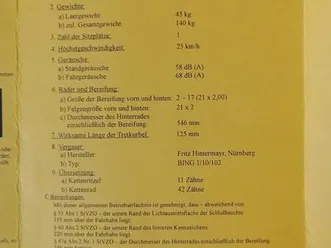 kreidler mofa mf 4, speichenräder, guter zustand, papiere