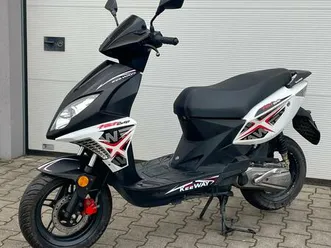 keeway f-act evo mit 25km/h mofa zulassung nur 7.500km 2-takt
