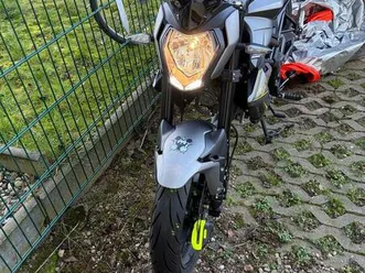 verkaufe benelli bn e5+ 125 ccm motorrad matt gray