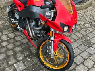 buell xb12r firebolt - nur 1154 km, racing auspuff