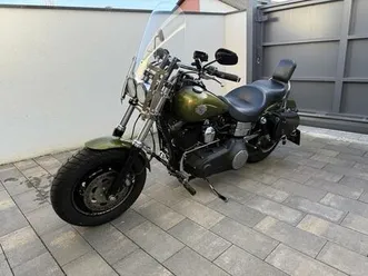 harley fat boy sonderlackierung dr. jekyll & mr. hide