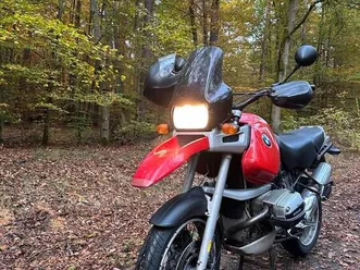 bmw motorrad r1100 gs adventure bike rot - gut gepflegt