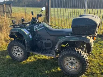 gebrauchtes atv mit wenig gefahren.