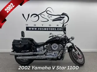 2002 yamaha xvs 1100 a cruiser - v6923 - -financing available**