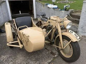 zündapp ks750 wehrmachtsgespann bj 1944 teils restauriert