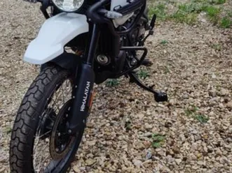 royal enfield himalayan 450, coloris kamet white de septembre 2025