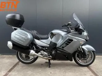 kawasaki gtr 1400 abs keyless 3 koffers (2008) lage km stand — motoren | kawasaki — marktplaats
