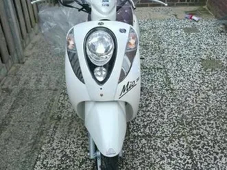 sym mio scooter 25km custom — scooters | sym — marktplaats