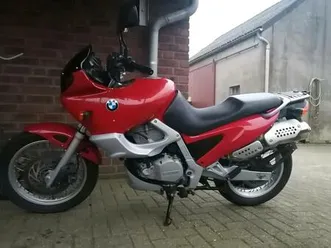 bmw motorrad f 650 st moped tourer rot allround winterprojekt