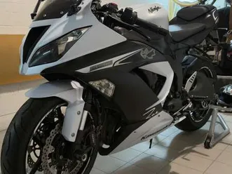 kawasaki ninja zx-6r 636 abs bianco