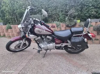 yamaha virago 125 (1997) – 13 707 km – ct et révision ok - pneus neufs