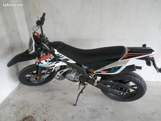 derbi senda xtreme 50 sm nero-rosso