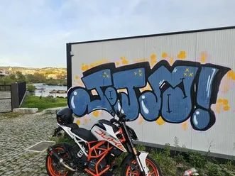 ktm duke 390 mo88 amarante (são gonçalo), madalena, cepelos e gatão