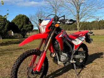 honda crf 300 l - 2.000km pegões