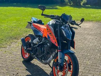 ktm duke 125 - baujahr 2024, orange-schwarz