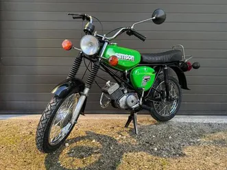 simson s51 enduro saftgrün vape, 4 gang, kba papiere