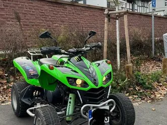 kawasaki kfx 700 facelift | lof | tüv 2027 | notverkauf