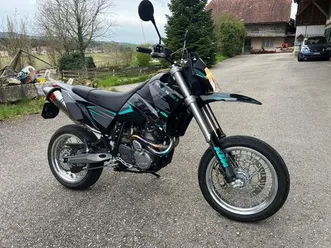 ktm 640 lc4 supermoto akrapovic