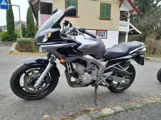 yamaha fazer fz6-2, grau dunkel metallisiert canton obwald -