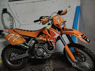 ktm 400 exc avviamento elettrico