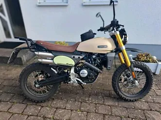 fantic caballero 125 rally minarelli scrambler adventure