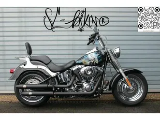 harley-davidson flstf fat boy 103 abs | airbrush | top