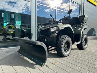 cfmoto cforce 450 s abs ink. schneeschild, 90 km/h