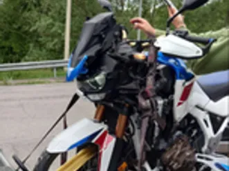 africa twin incidentata