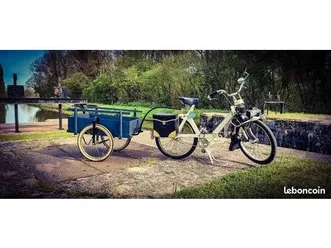 solex 3800 motobecane + remorque