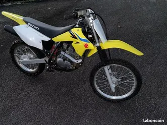 moto cross suzuki jaune drz 125