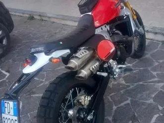 fantic caballero 500 scrambler rosso