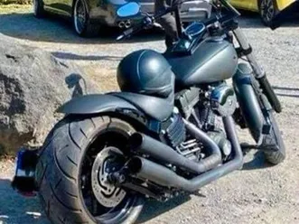 harley davidson softail rocker custom umbau