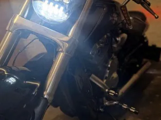harley davidson v-rod muscle mit led scheinwerfer