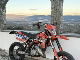 ktm exc 125 supermotard ansião