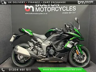 kawasaki ninja 1000sx kawasaki sports tourer green motorcycle fsh 1 owner 1043 cc