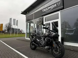 harley-davidson pan america 1250 special jekyll&hide auspuff grijs