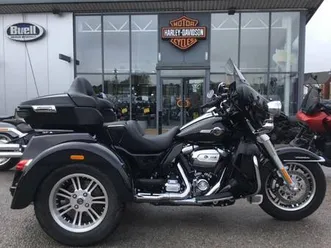 2022 harley-davidson tri glide ultra classic flhtcutg custom paint (22my) petrol manual