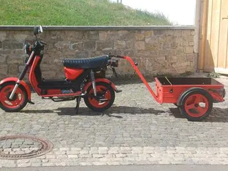 simson roller sr 50 mit anhänger => gespann