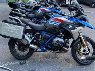 bmw r 1200 gs sondermodel rallye mit kurvenlicht umbau blau