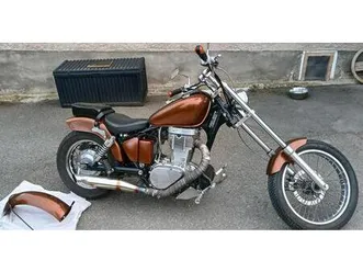 suzuki ls 650 savage chopper bobber frauenmotorrad