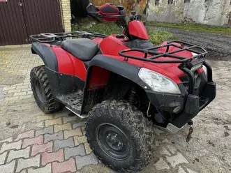 kymco mxu 500 4x4 zarejestrowany fv 23% karścino