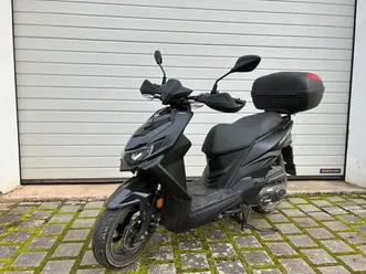 sym jet4 rx50 – nightblack matt, ez22–top gepflegt 45 oder 25 kmh