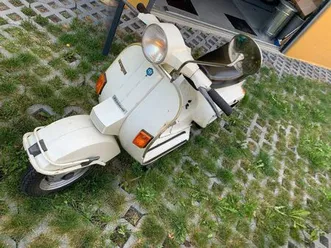 piaggio vespa pk50 s 4 gang handschaltung weiss