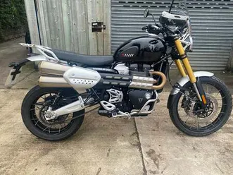 used triumph scrambler 1200 xe for sale in matlock