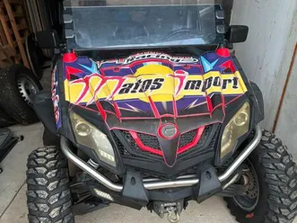 buggy ssv cfmoto zforce 800 09/2013 - 17 900 km - moteur changé a 9000km - 4 pneus neufs - ct ok