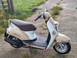 mooie kymco sento snorscooter incl grote beurt — scooters | kymco — marktplaats