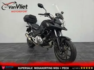 mooie honda nc700x abs zwart bj 2012 nc 700 x — motoren | honda — marktplaats