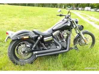 harley davidson dyna wide glide 1584 cc - 2011 - très bon état