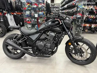cmx 1100 rebel - dct - année 2024 - noire - 21 kms - honda