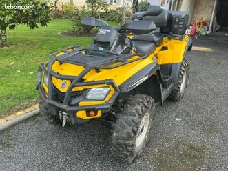 quad can am outlander 650 xt max